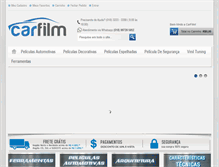 Tablet Screenshot of carfilm.com.br